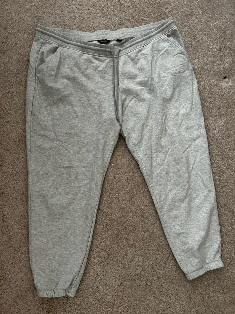 Light Gray Jogger Sweatpants - Casual Comfort